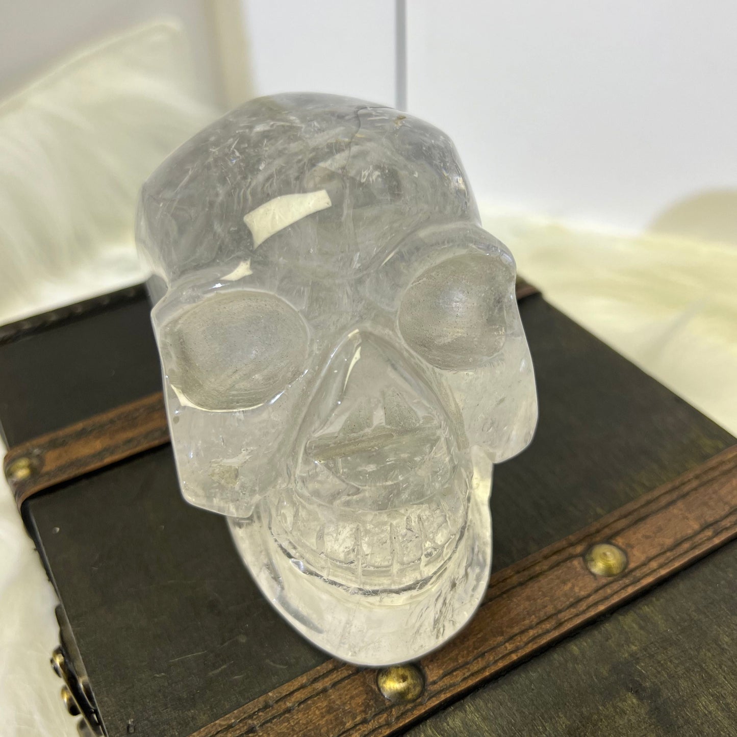 White Crystal Skull