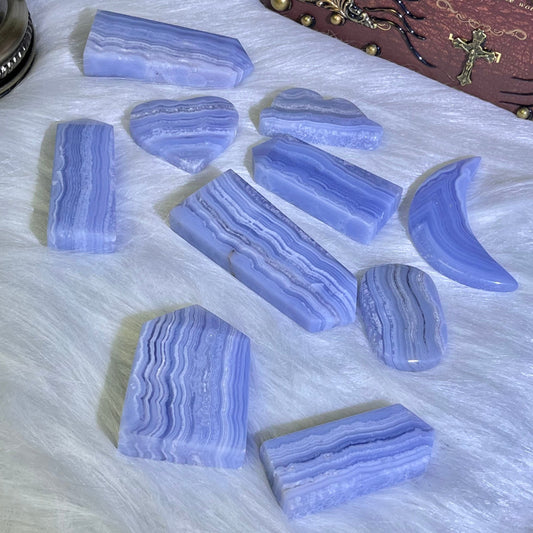 Blue Agate Random Shape