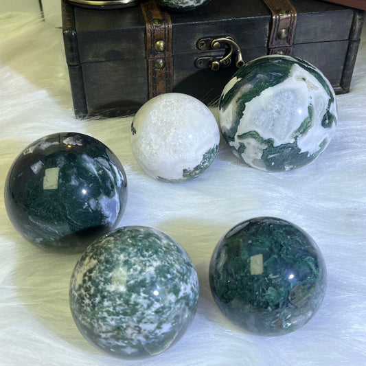 Moss Agate Sphere