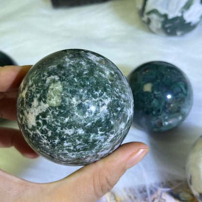 Moss Agate Sphere