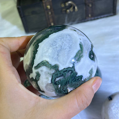 Moss Agate Sphere