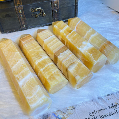 Yellow Calcite Column