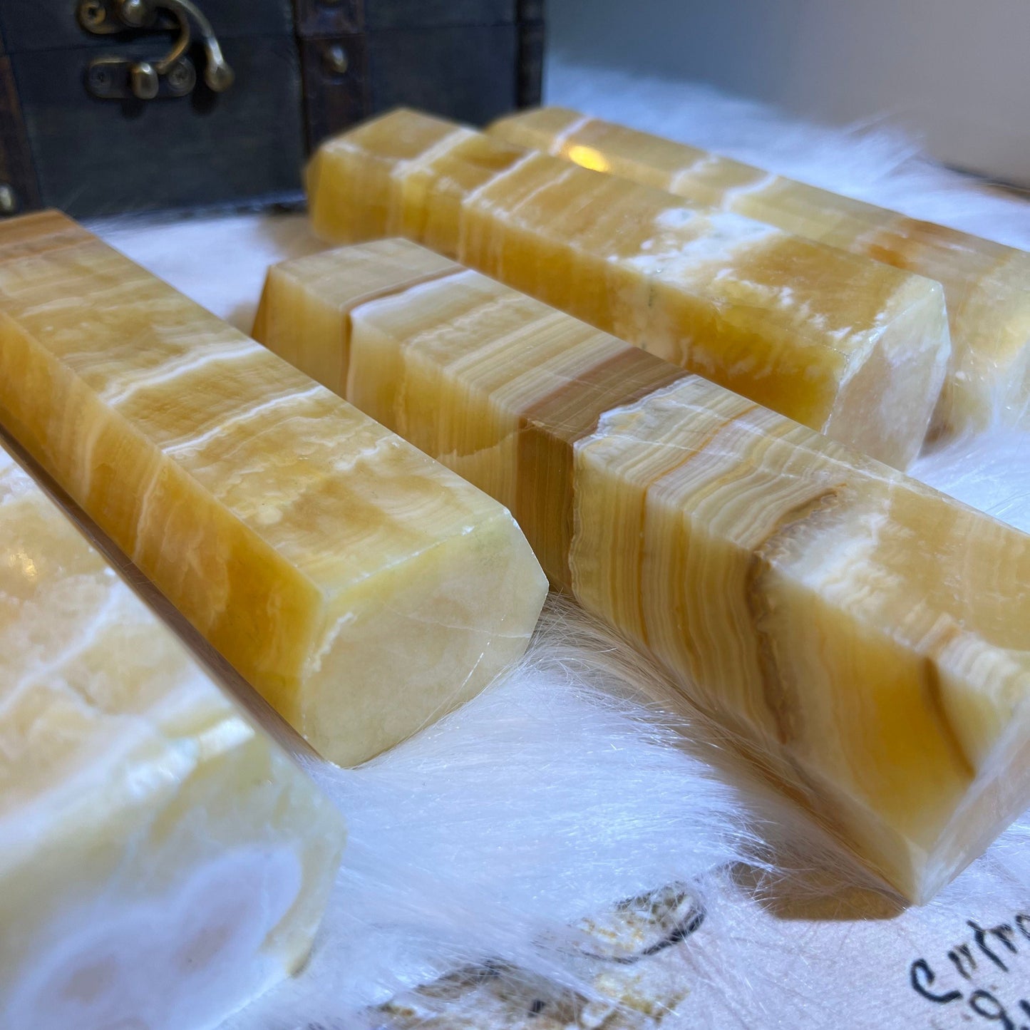 Yellow Calcite Column